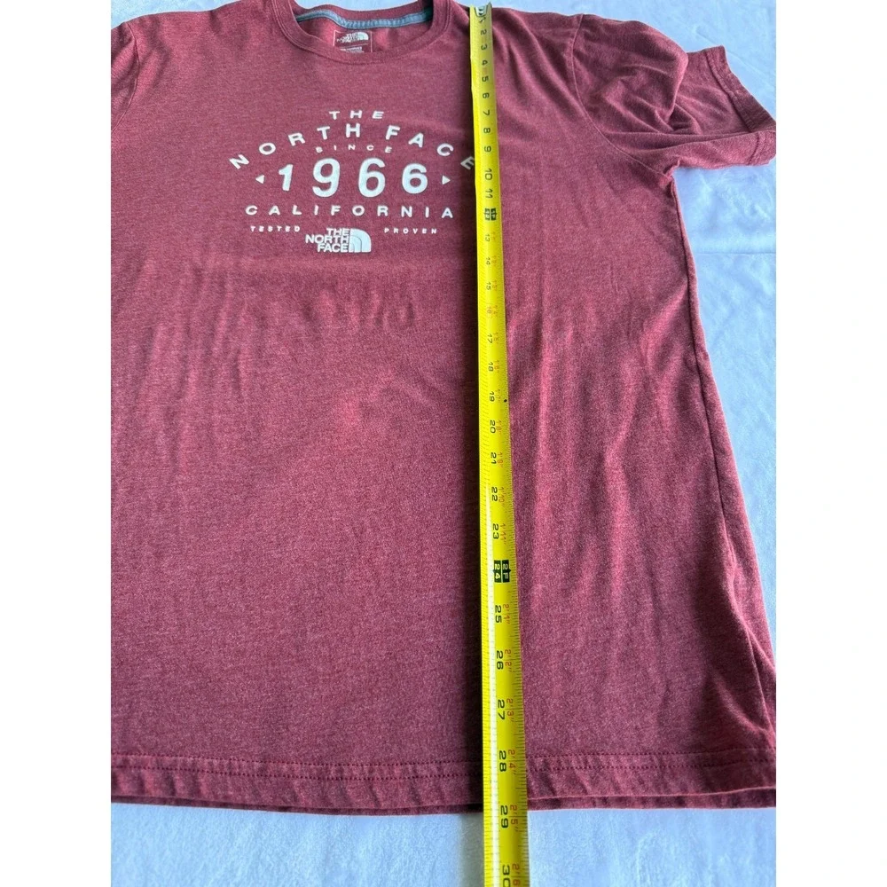 The North Face Shirt Heather Red‎ Mens L 1966 California Gorpcore Short Sleeve